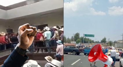 Pobladores cierran carretera México-Tampico y toman alcaldía de Atotonilco El Grande; esto piden