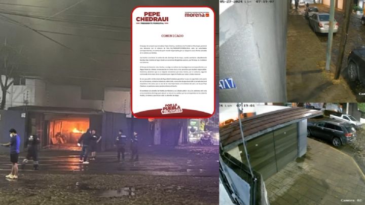 José Chedraui, candidato en Puebla, denuncia ataque con bombas molotov