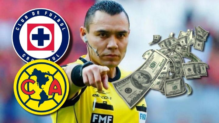Ya salió el peine, lo que ganó el Gato Ortiz por ser el polémico árbitro en la final América vs Cruz Azul