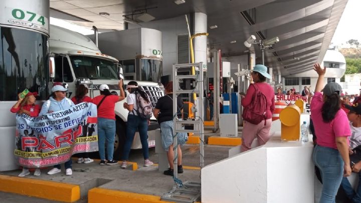 CNTE permitirá cierre de Sheinbaum en el Zócalo pero mantiene plantón