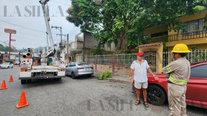 Estas colonias de Papantla llevan más de 12 horas sin energía eléctrica