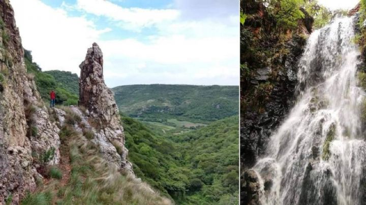 ¿Te gusta la aventura? Visita las cuevas y cascadas de “Los Monos” en Juventino Rosas