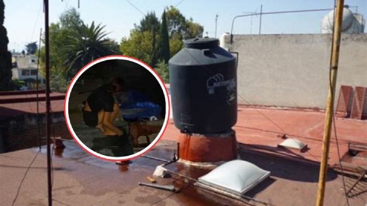 No es Mad Max: vecina roba agua del tinaco en Río Blanco, por sequía