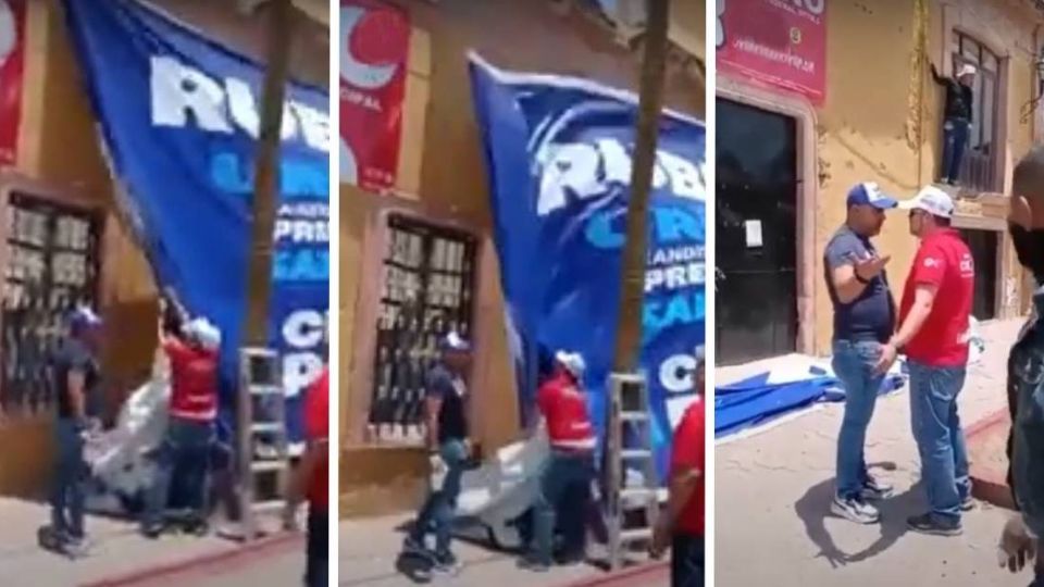 Priistas y panistas se confrontan por espacios en San Luis de la Paz.