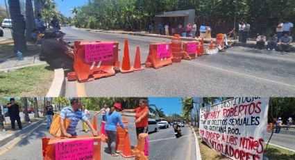 Madres Buscadoras paralizan Cancún, bloqueos afectan zona turística