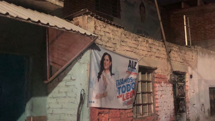 Último día de campaña en una calle del barrio de San Miguel