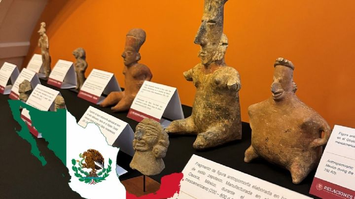 Estas son las 41 piezas arqueológicas que regresarán a México desde Reino Unido y EU | FOTOS