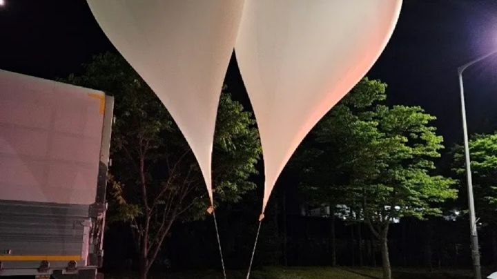 ¿Qué contienen los globos que envía Corea del Norte a Corea del Sur? Esto sabemos