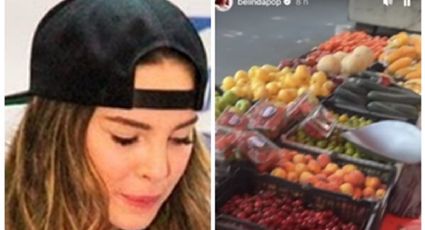 Cachan a Belinda en el tianguis, esto fue lo que se compró | VIDEO