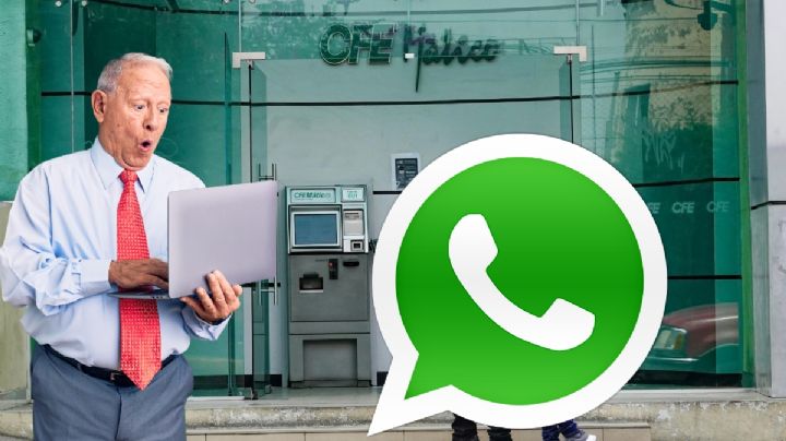 Así puedes obtener tu recibo de luz CFE por medio de WhatsApp