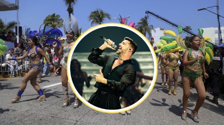 Anuncian a Ricky Martin como artista invitado al Carnaval de Veracruz 2024