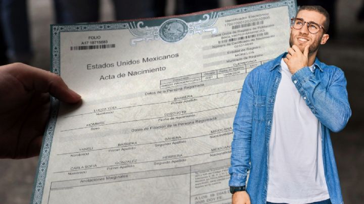 Esta es la vigencia de tu acta de nacimiento ¡ojo al dato!