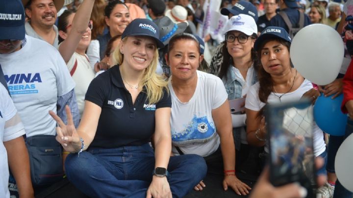 Se suman 300 ex líderes de Morena a campaña de Romina Contreras en Huixquilucan