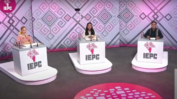 Debate en Chiapas: Con pocas propuestas y sin “ataques”, así fue el debate a la gubernatura por Chiapas