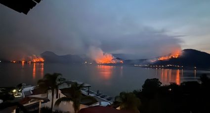 Valle de Bravo en alerta por incendios forestales en zona turística