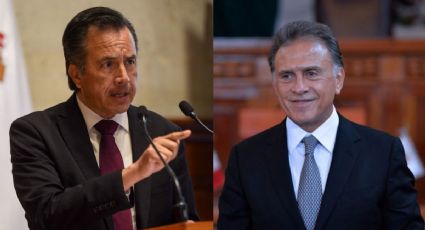 Cuitláhuac García responde a Yunes Linares por amenaza de "carpeta guinda" contra Morena