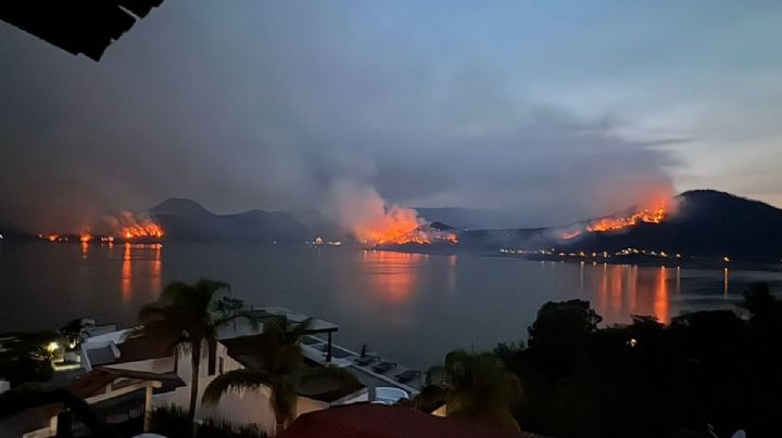 Valle de Bravo en alerta por incendios forestales en zona turística