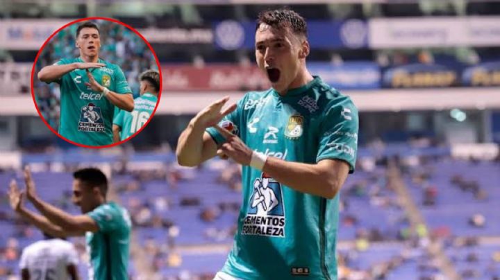 ¿Qué significa la "T" que hace Viñas cuando anota un gol?