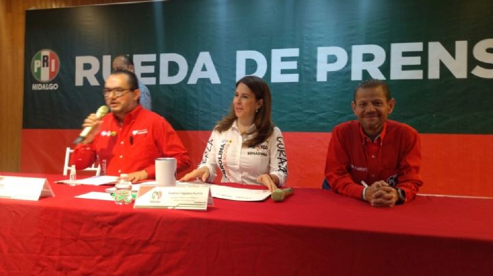 Priistas responden a acusaciones de Simey Olvera y Adriana Flores