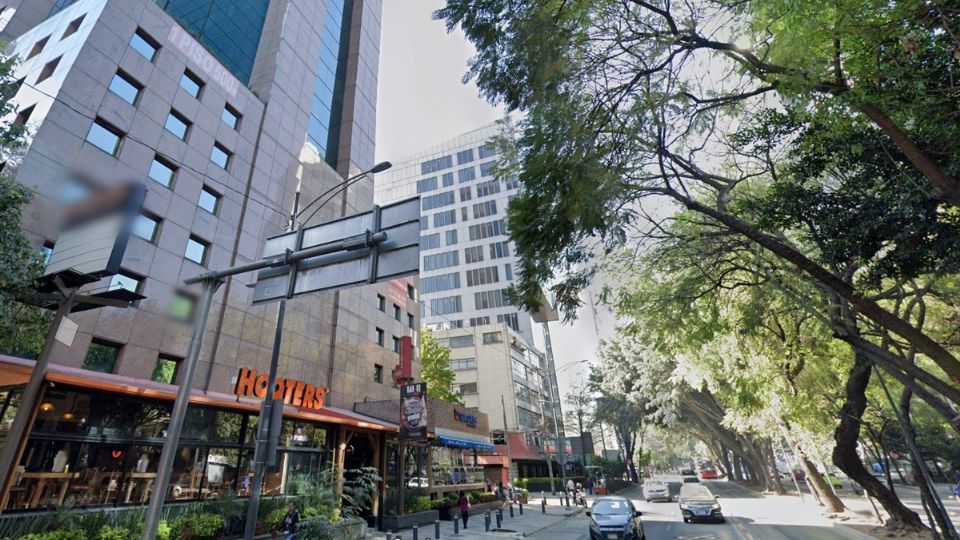 Zona comercial en Benito Juárez tomada de Google Street View (Ilustrativa