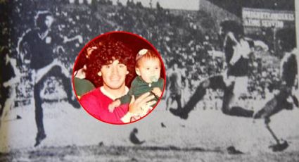 A 44 años de que Maradona jugó en el Estadio León; así fue el intenso partido