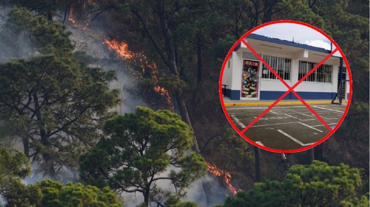 Incendios en Valle de Bravo: Lista completa de escuelas que suspenden clases
