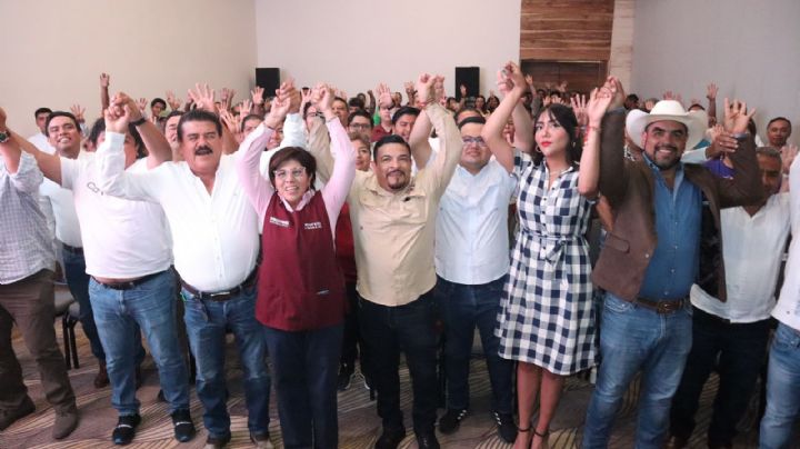 Ellos son los alcaldes del PRD que se sumaron a la campaña de Rocío Nahle en Veracruz