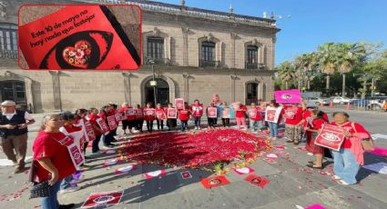 Día de las madres: "No tenemos nada que celebrar" madres buscadoras protestan en Monterrey
