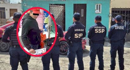 Cae presunto narcomenudista relacionado con robo en plaza comercial de Pachuca