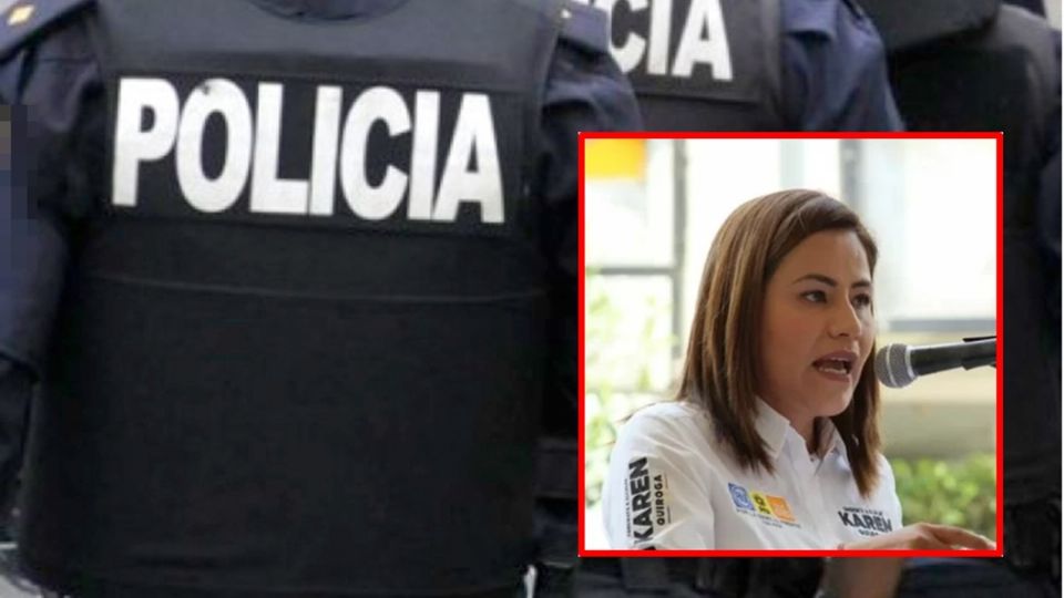 Detienen a 5 mandos policiacos por allanamiento en casa de la candidata Karen Quiroga