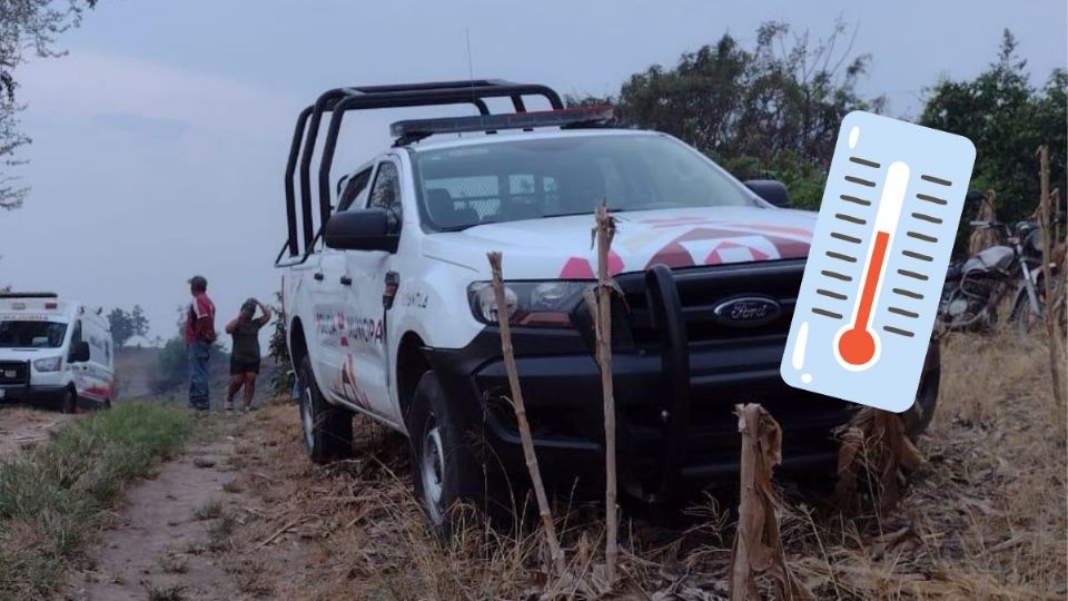 Salió a trabajar en el día más caluroso de la semana