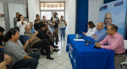Le pondrán banquito para que haya piso parejo y debata: Javier Mendoza a candidato de Morena
