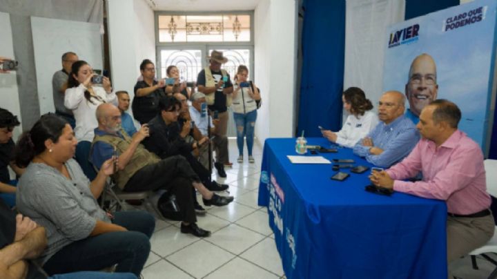 Le pondrán banquito para que haya piso parejo y debata: Javier Mendoza a candidato de Morena