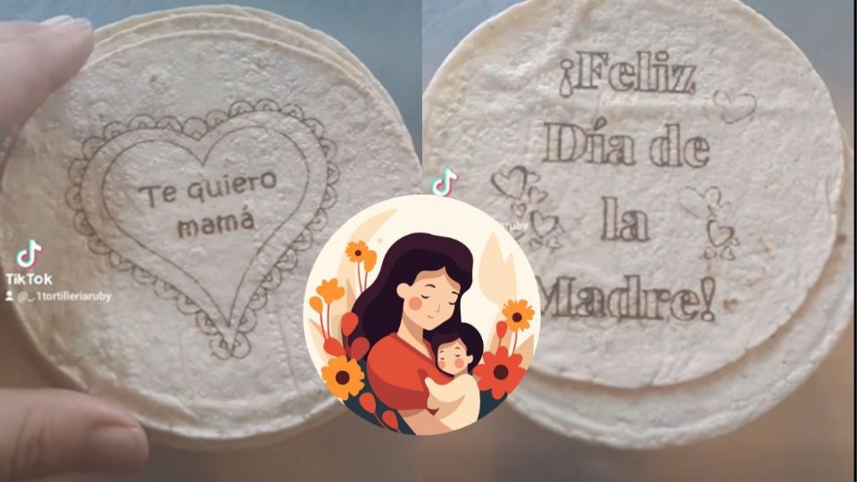 VIDEO: En Veracruz, crean tortillas con diseños del Día de las Madres