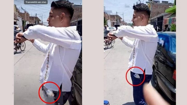 Cachan a diputado Emmanuel Reyes con fajo de billetes de 500; lo acusan de operación electoral