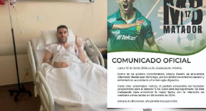 Hospitalizan a Boselli; suspende despedida