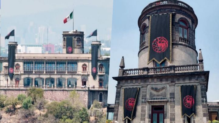 ¿Castillo de Chapultepec se unió a House of the Dragon?; Esta es la polémica VIRAL
