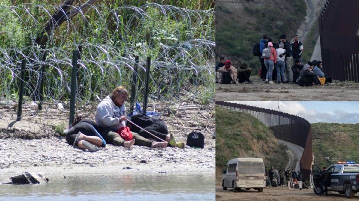 Con alambre de púas, así refuerzan la frontera antes del regreso de Donald Trump