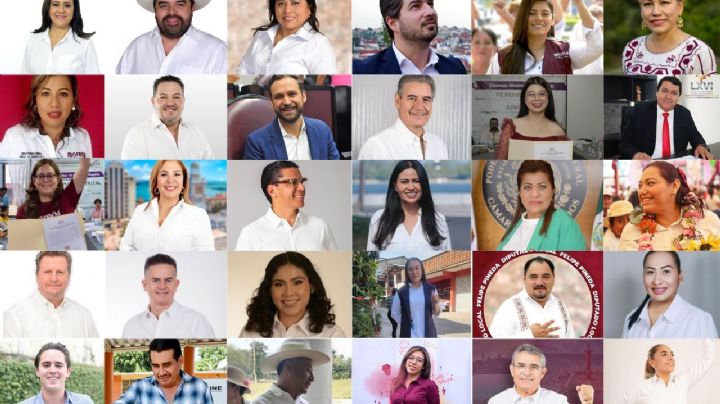 Los 30 diputados locales electos de Veracruz que ganaron las elecciones del 2 de junio