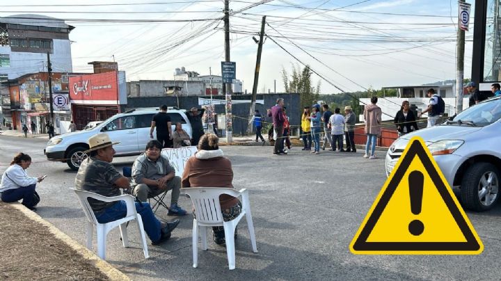 Avenida 20 de Noviembre de Xalapa cerrada hoy martes 11 de junio: Sigue manifestación