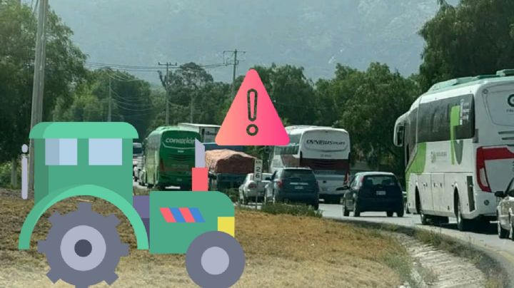 Campesinos vuelven a bloquear carretera de Hidalgo; extreme precauciones