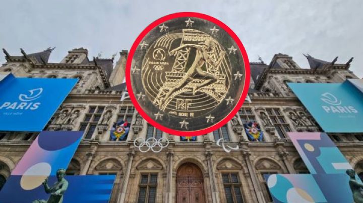 Así son las monedas conmemorativas de los Juegos Olímpicos de París 2024
