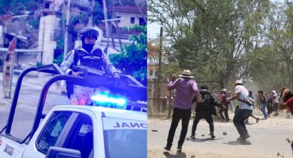 Habitantes y comando de Vista Hermosa, Michoacán corren a Guardia Nacional | VIDEO