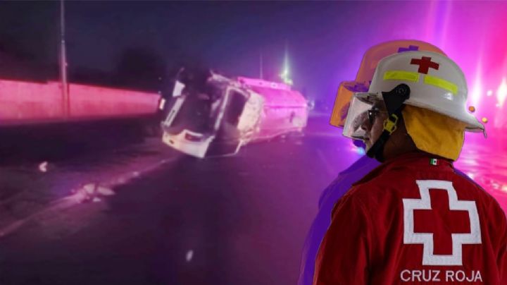 Mientras dormías: Choque entre pipa y un auto en Pachuca deja 7 heridos