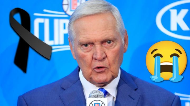 Muere Jerry West: De ídolo del basquetbol a ser "el icónico logo de la NBA"