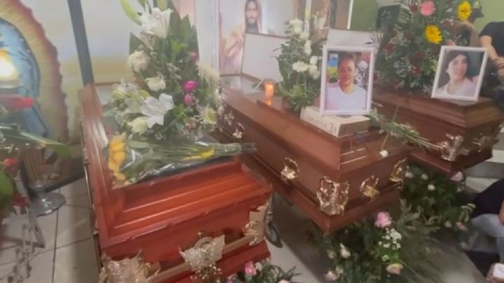 Tristeza infinita: así velaron a las 4 mujeres y a sus hijos
