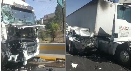 Choque múltiple en la México-Querétaro y Chamapa – Lechería