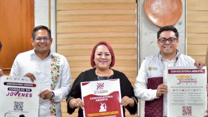 Se presenta convocatoria al Parlamento de la Juventud ante el Congreso del Estado