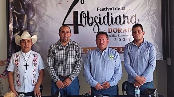 En este mes, realizarán el Festival de la Obsidiana Dorada 2024 en el Nopalillo, Epazoyucan