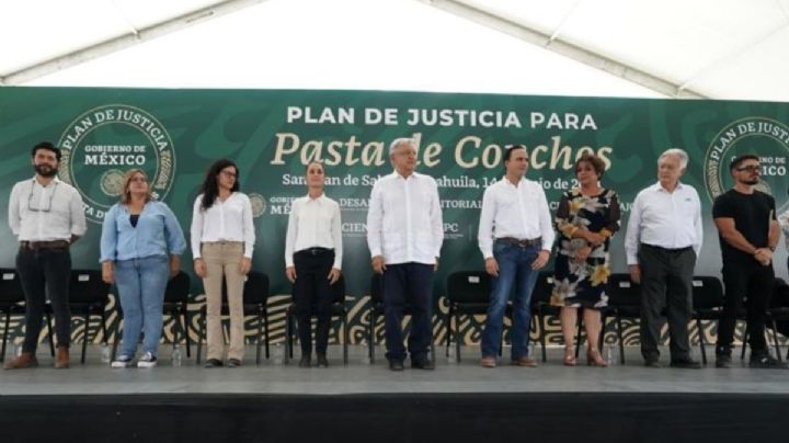Sheinbaum y AMLO prometen recuperar cuerpos de Pasta de Conchos